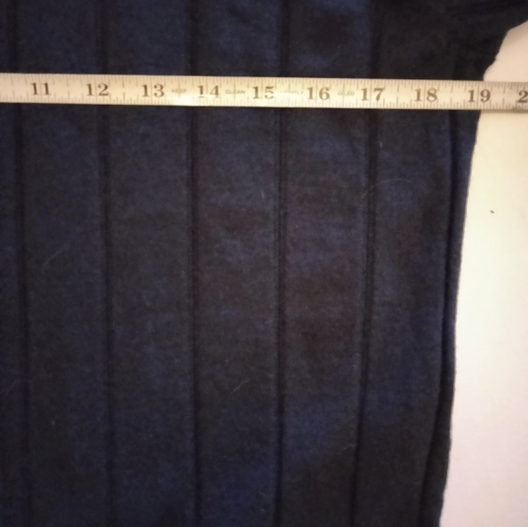 🆕SOLD🔥 Todd Snyder Navy Blue Long Sleeve Sweater Polo - Picture 7 of 8